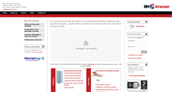 Desktop Screenshot of amerson.co.uk